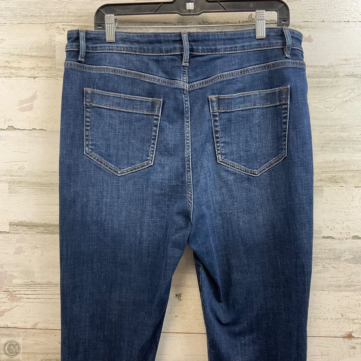 Jeans Flared By J. Jill In Blue Denim, Size: 14