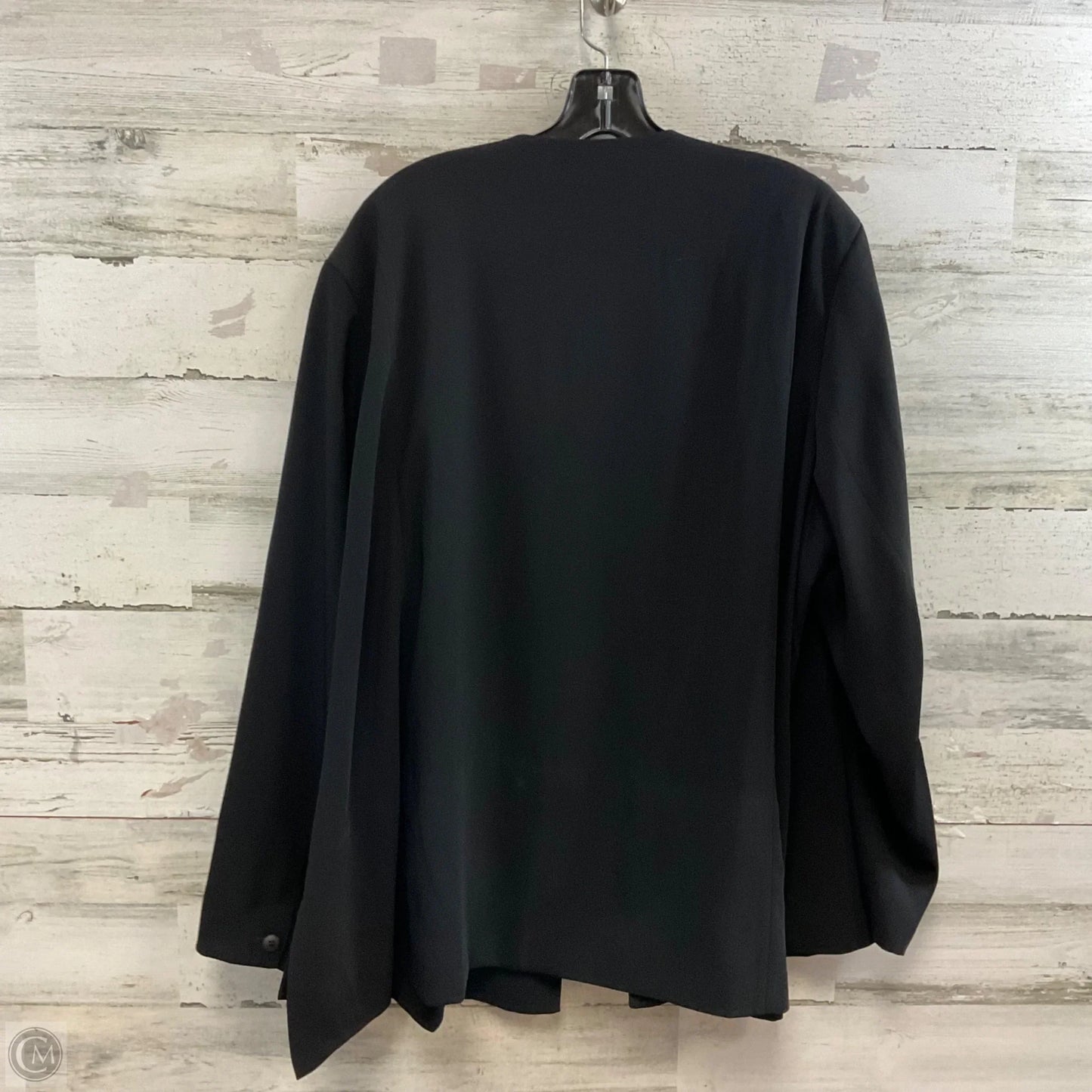 Blazer By Eileen Fisher In Black, Size: 2x