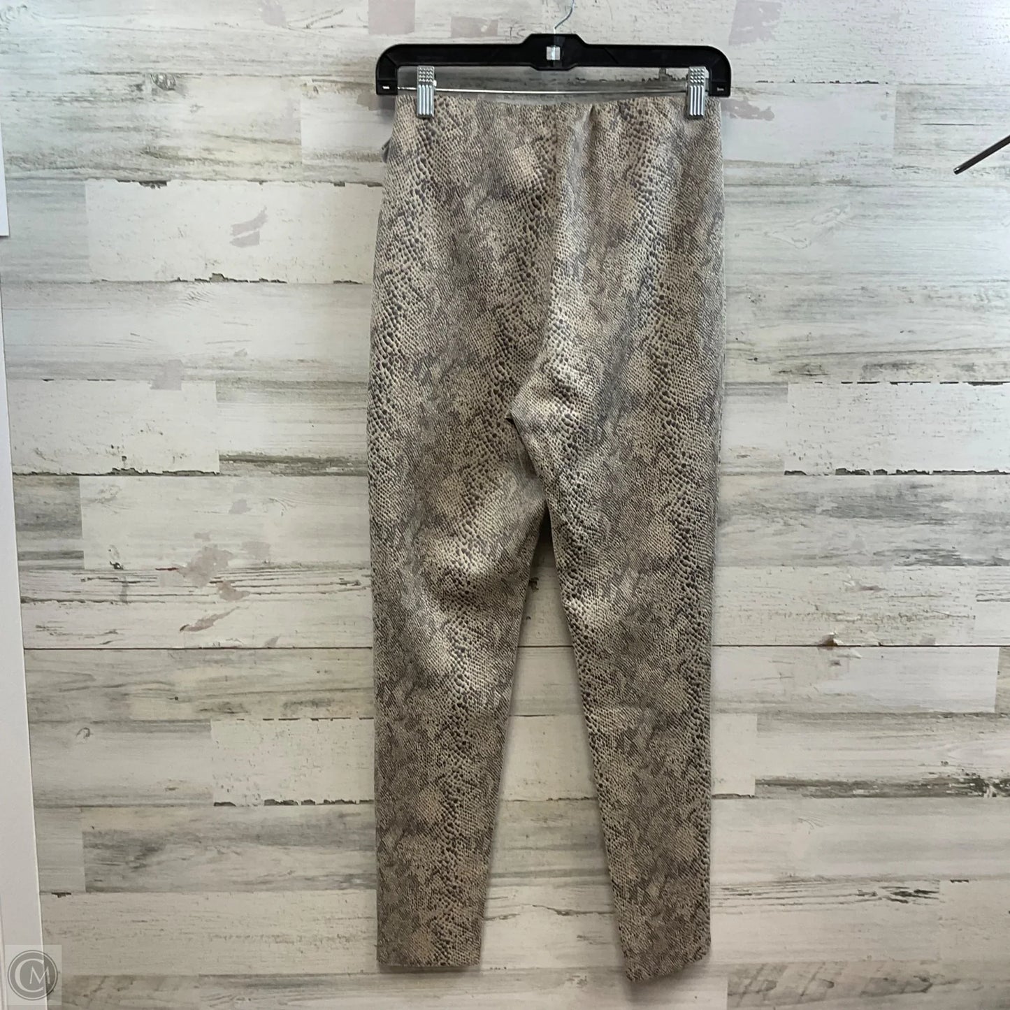 Pants Leggings By Zara In Snakeskin Print, Size: M
