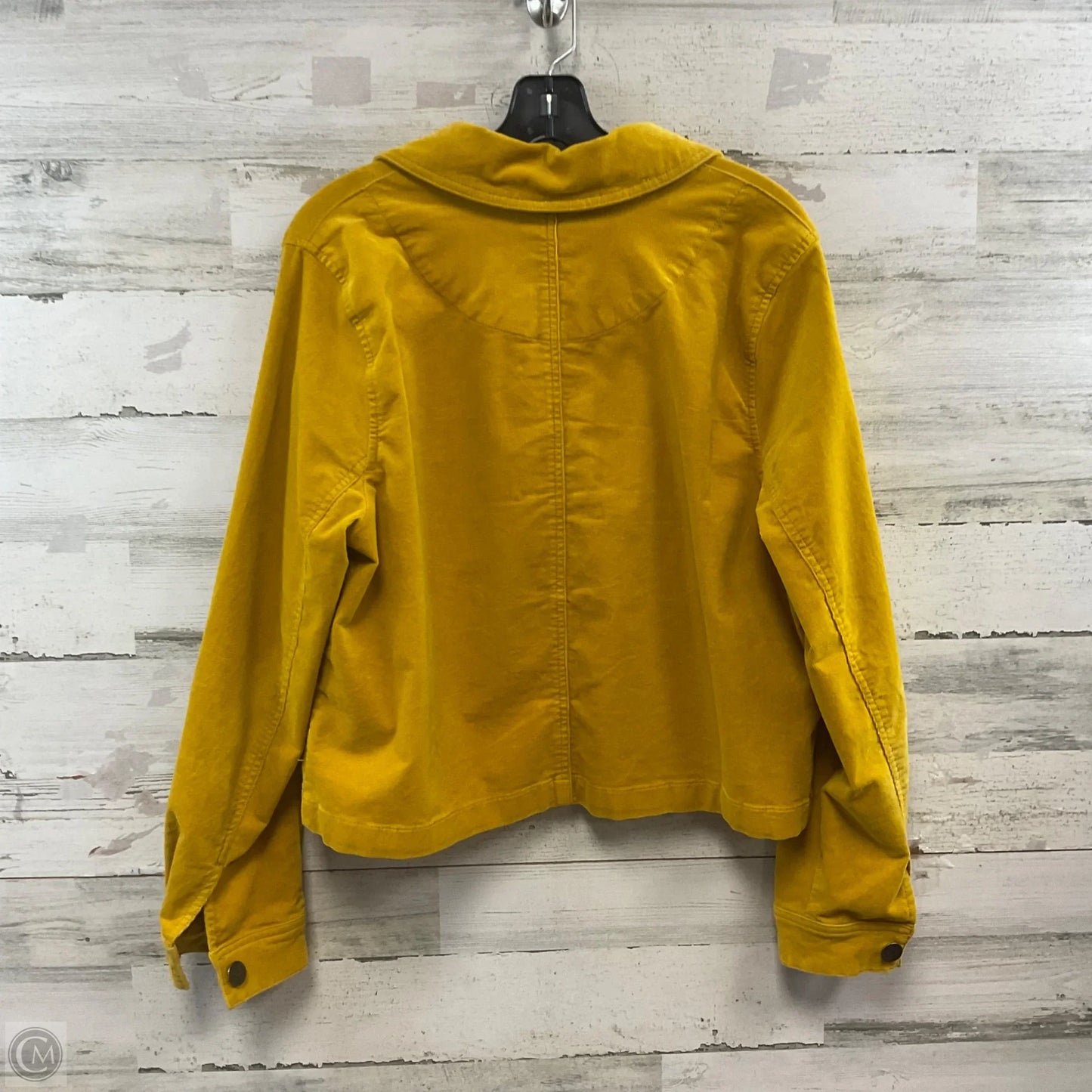 Jacket Other By Cabi In Yellow, Size: L