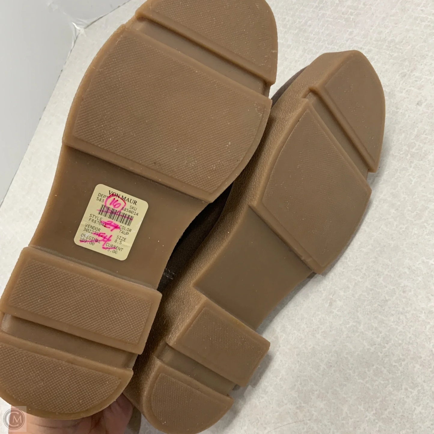 Boots Ankle Heels By Bed Stu In Brown, Size: 8.5