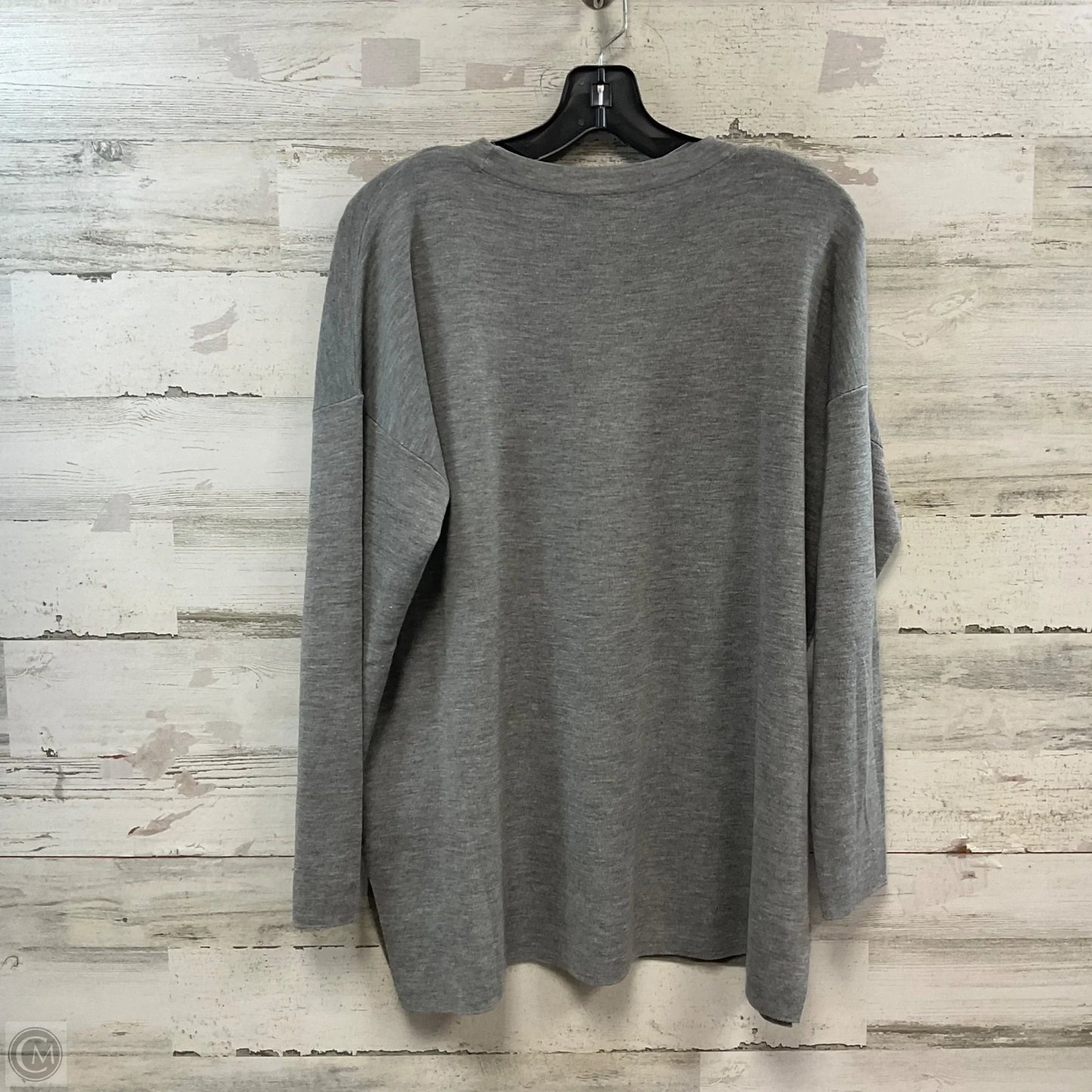 Sweater By Eileen Fisher In Grey, Size: S