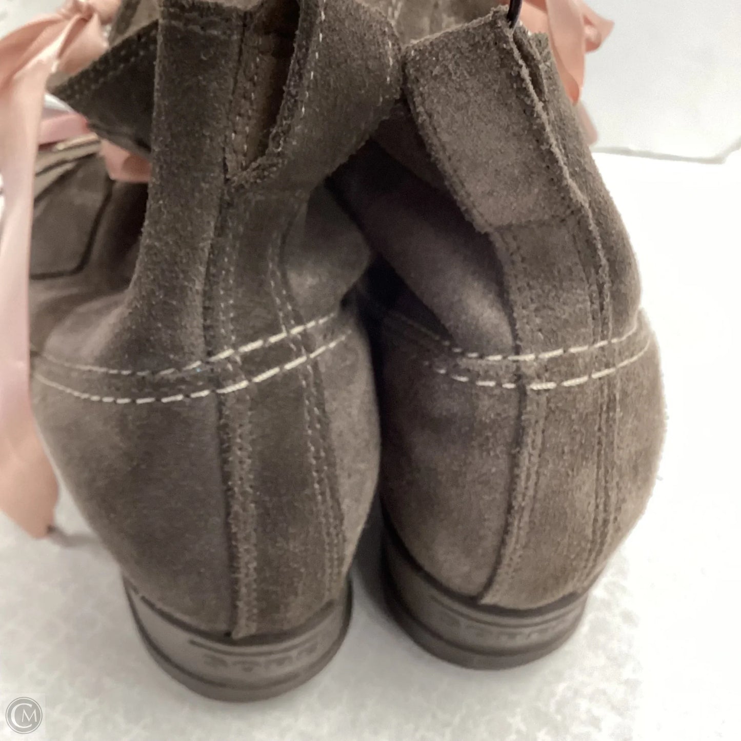 Boots Ankle Heels By Sorel In Grey, Size: 9