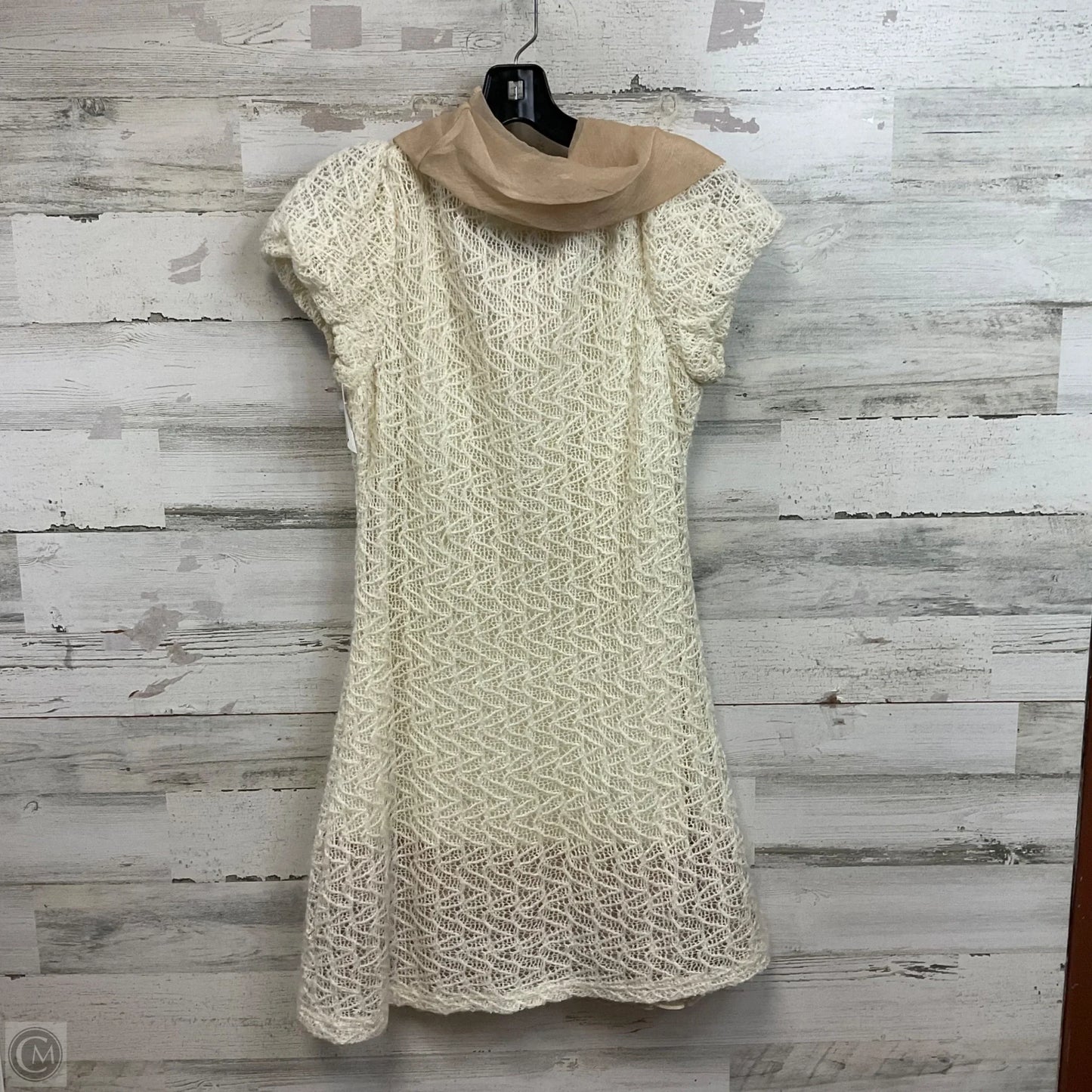 Dress Casual Short By Areve In Cream, Size: S