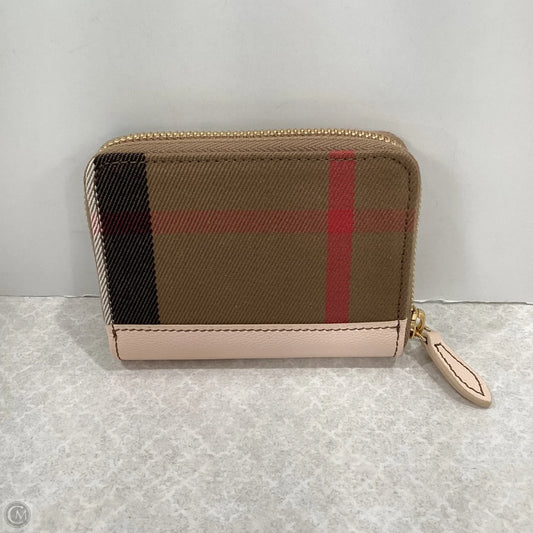 Wallet Luxury Designer By Burberry, Size: Small