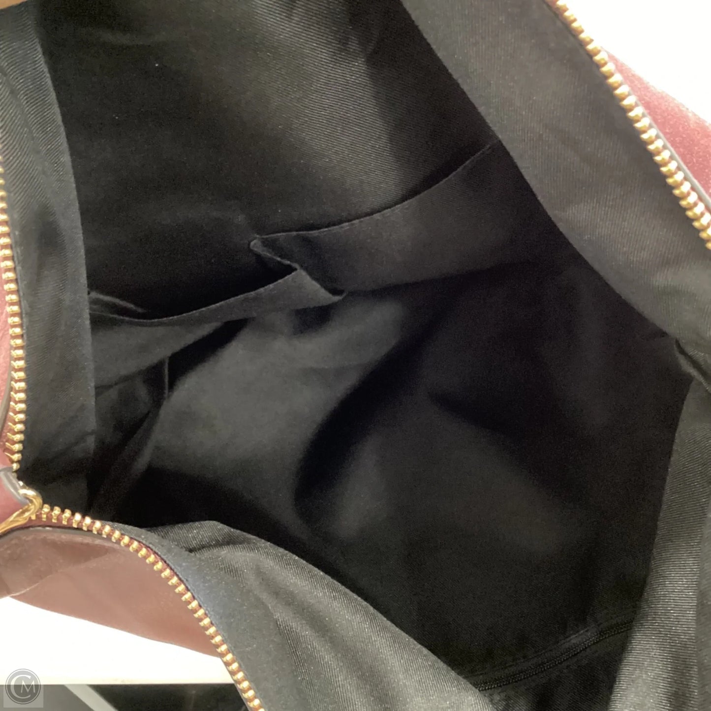 Handbag Leather By Vince Camuto, Size: Large