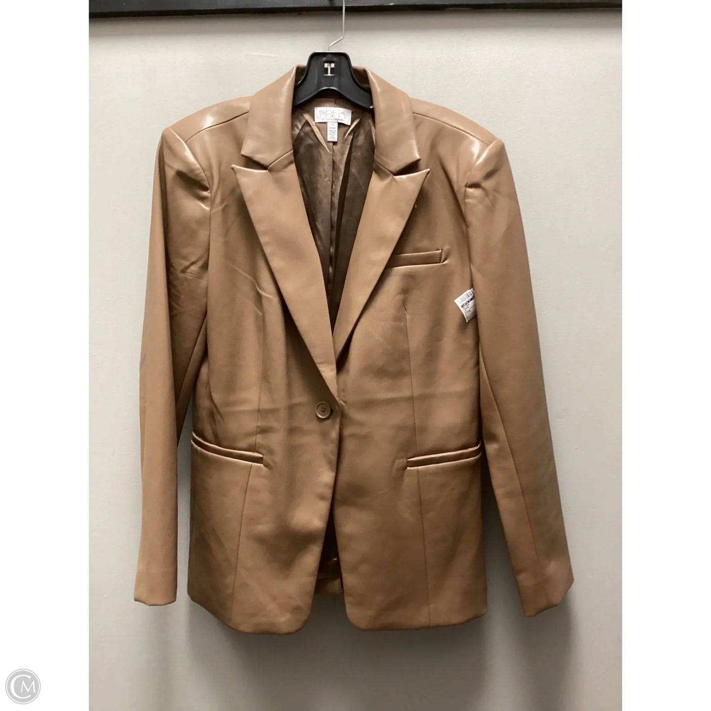 Blazer By Sofia By Sofia Vergara In Brown, Size: M
