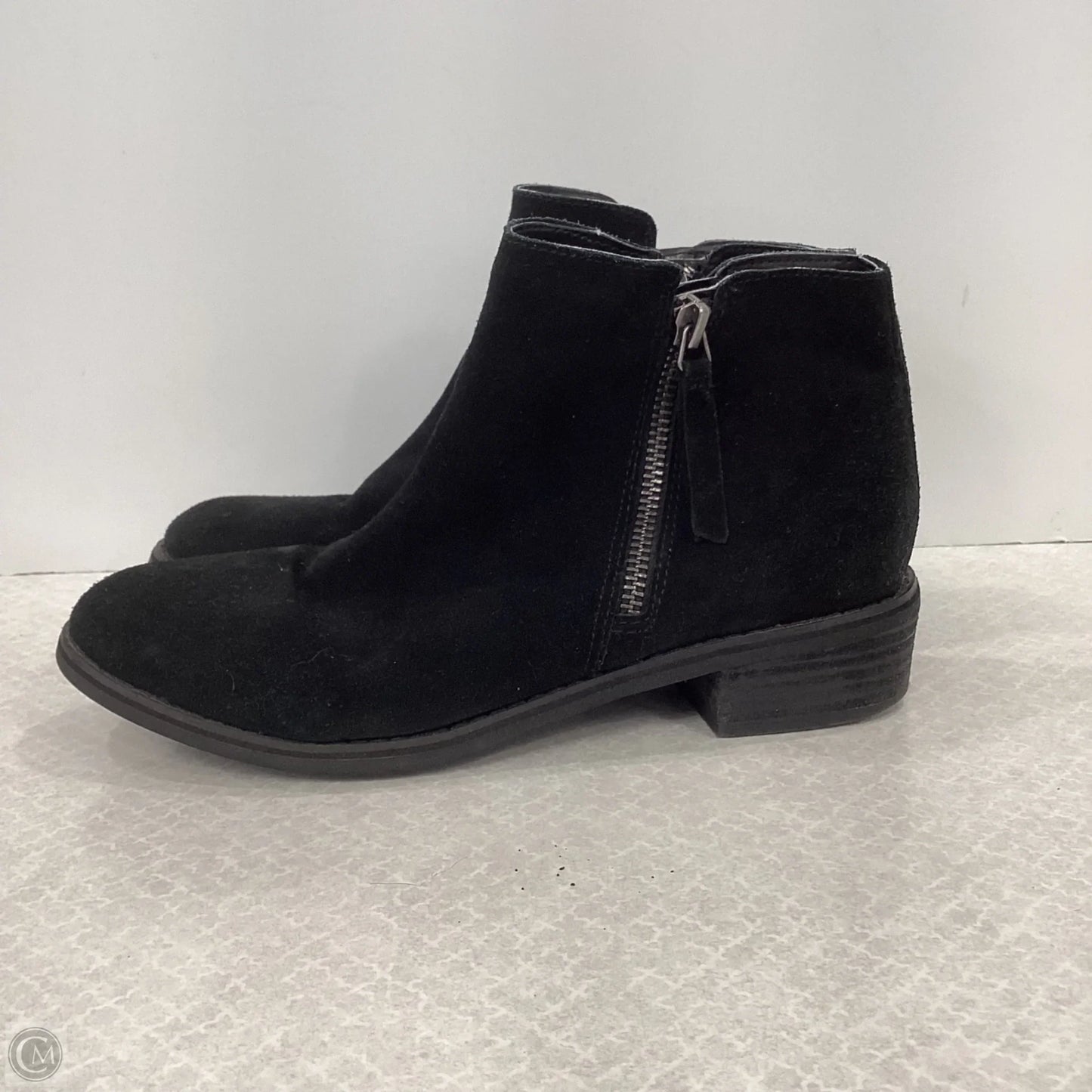Boots Ankle Flats By Blondo In Black, Size: 7