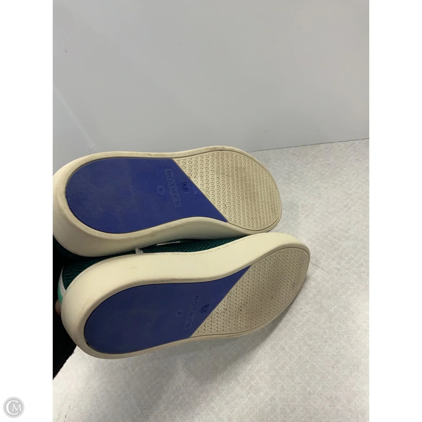 Shoes Flats By Rothys In Green, Size: 8