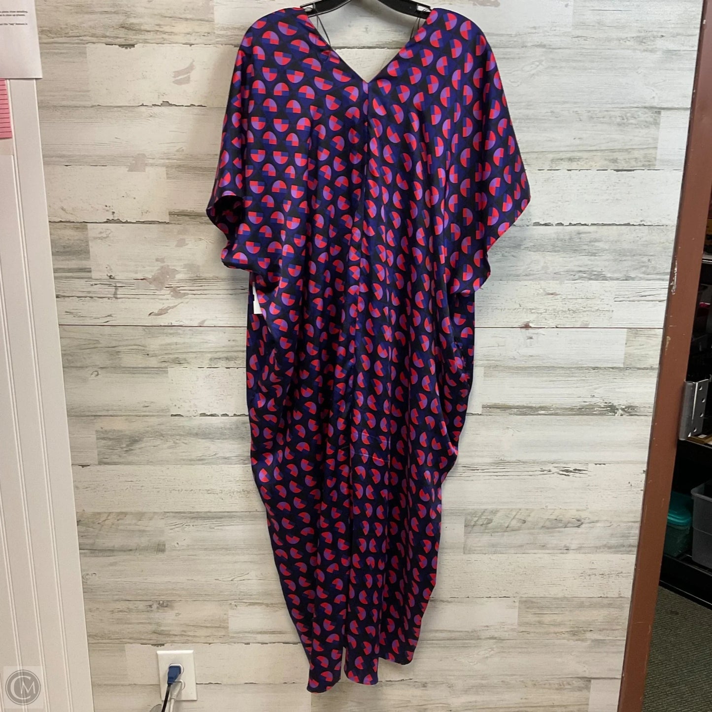 Dress Casual Maxi By Zara In Blue, Size: Xl