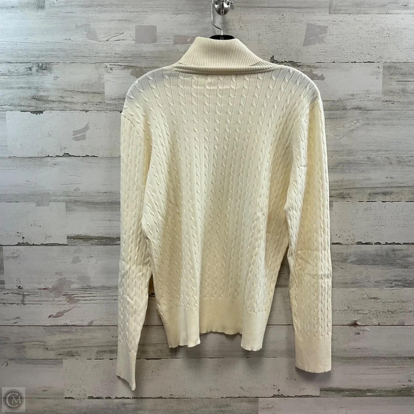 Sweater By Michael By Michael Kors In Cream, Size: Xl