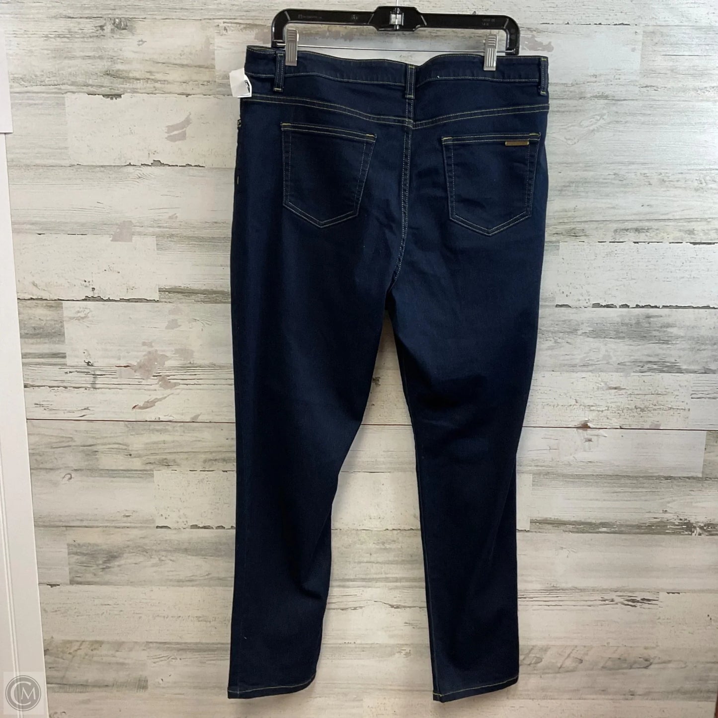 Jeans Designer By Michael Kors In Blue Denim, Size: 16