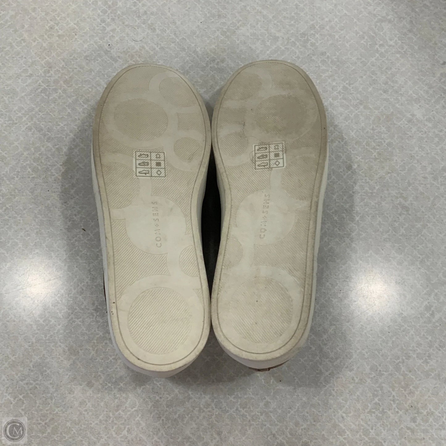 Shoes Flats By Com+Sens In Grey, Size: 8