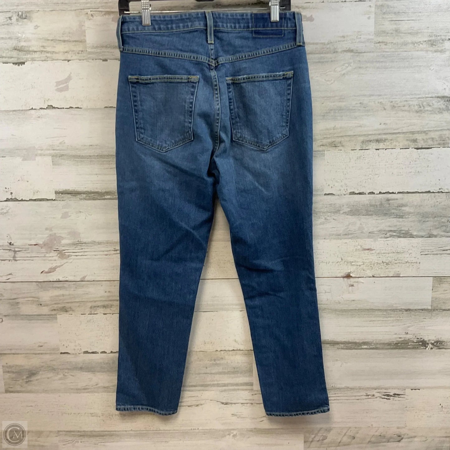 Jeans Straight By Amo In Blue Denim, Size: 8