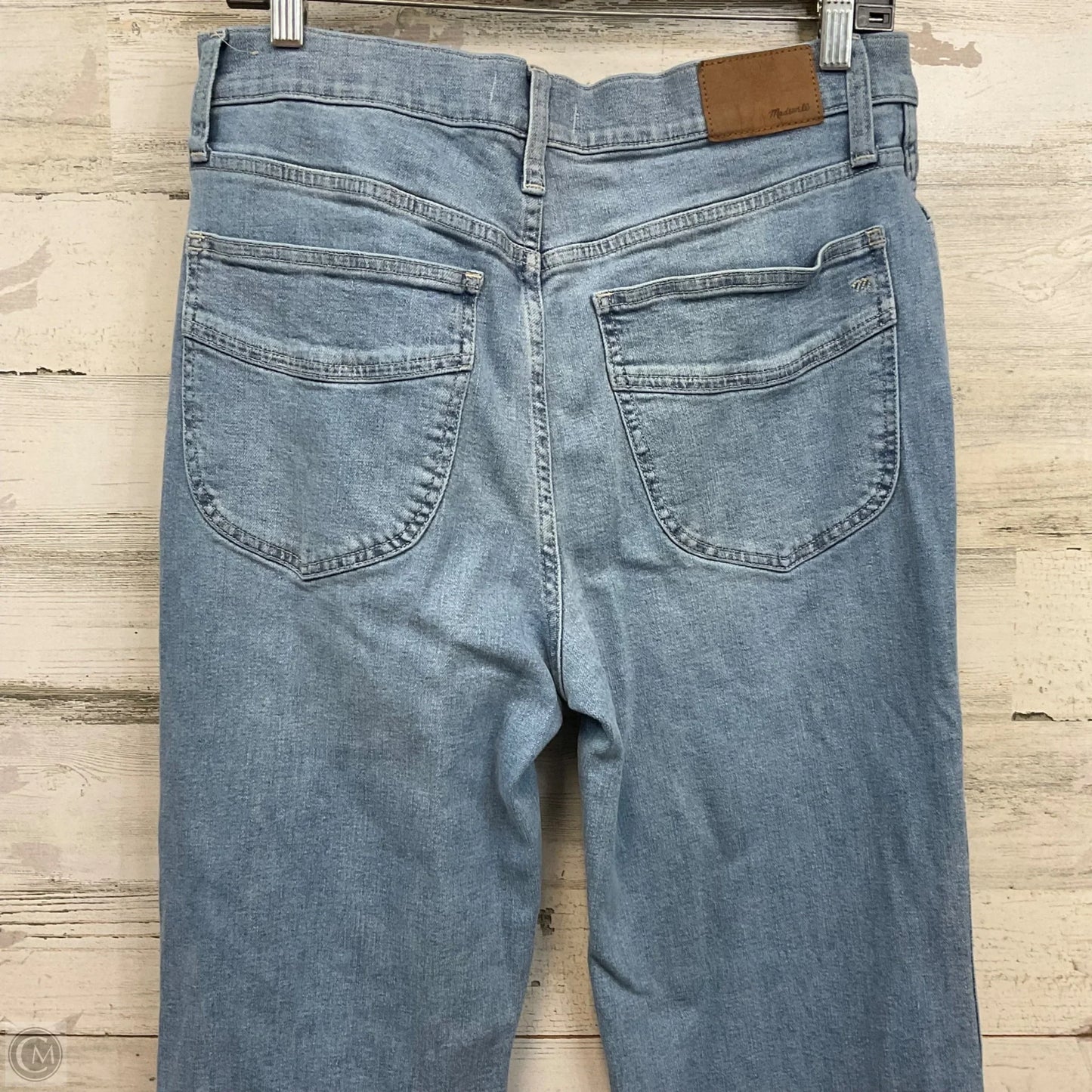 Jeans Flared By Madewell In Blue Denim, Size: 10