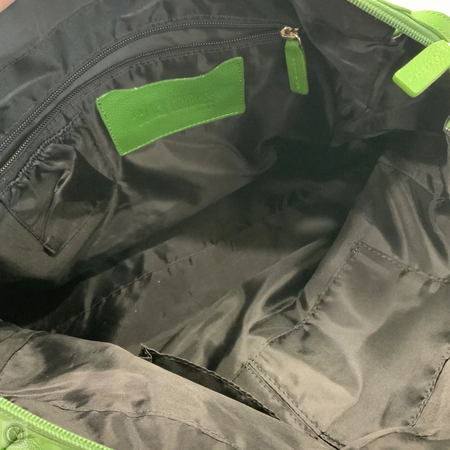 Handbag Leather By Jack Georges, Size: Large