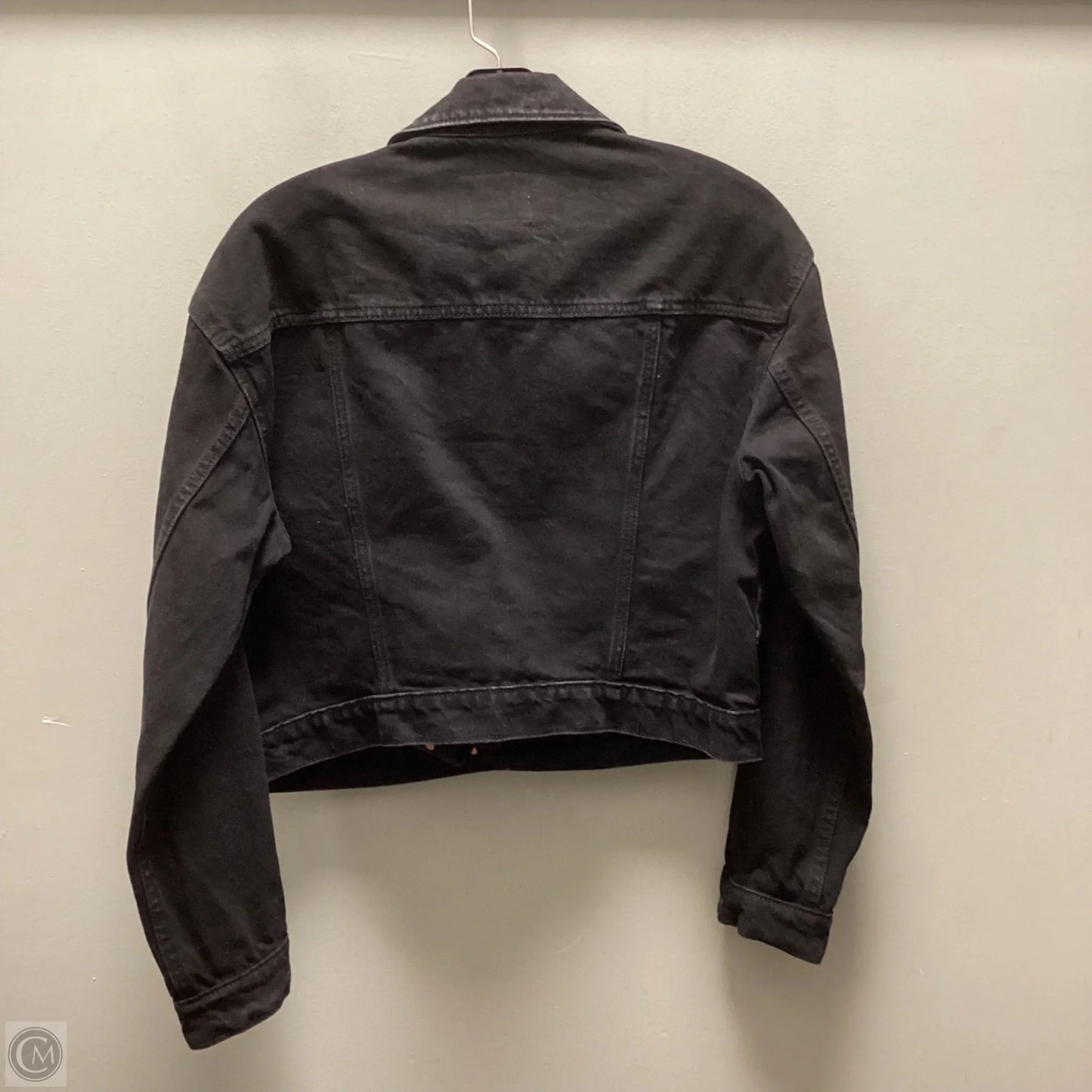 Jacket Denim By Old Navy In Black Denim, Size: M