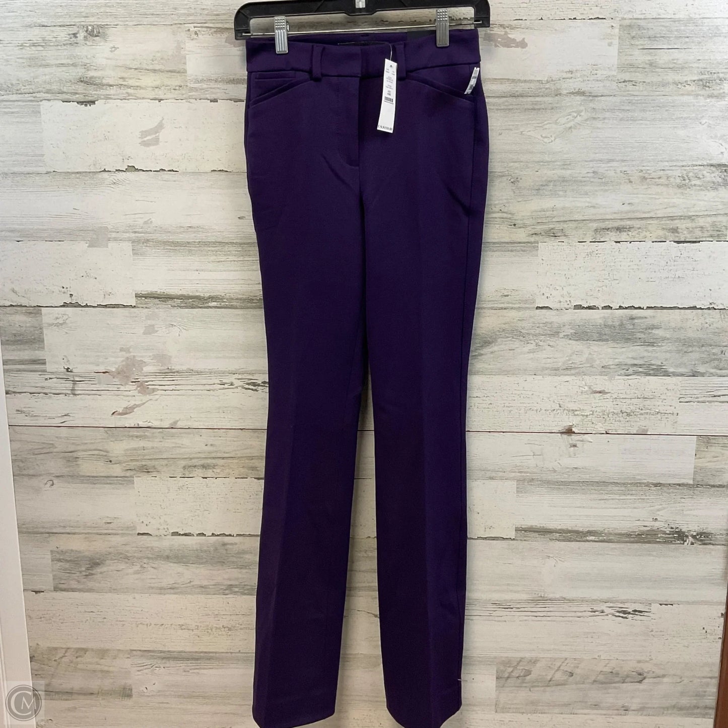 Pants Dress By White House Black Market In Purple, Size: 0