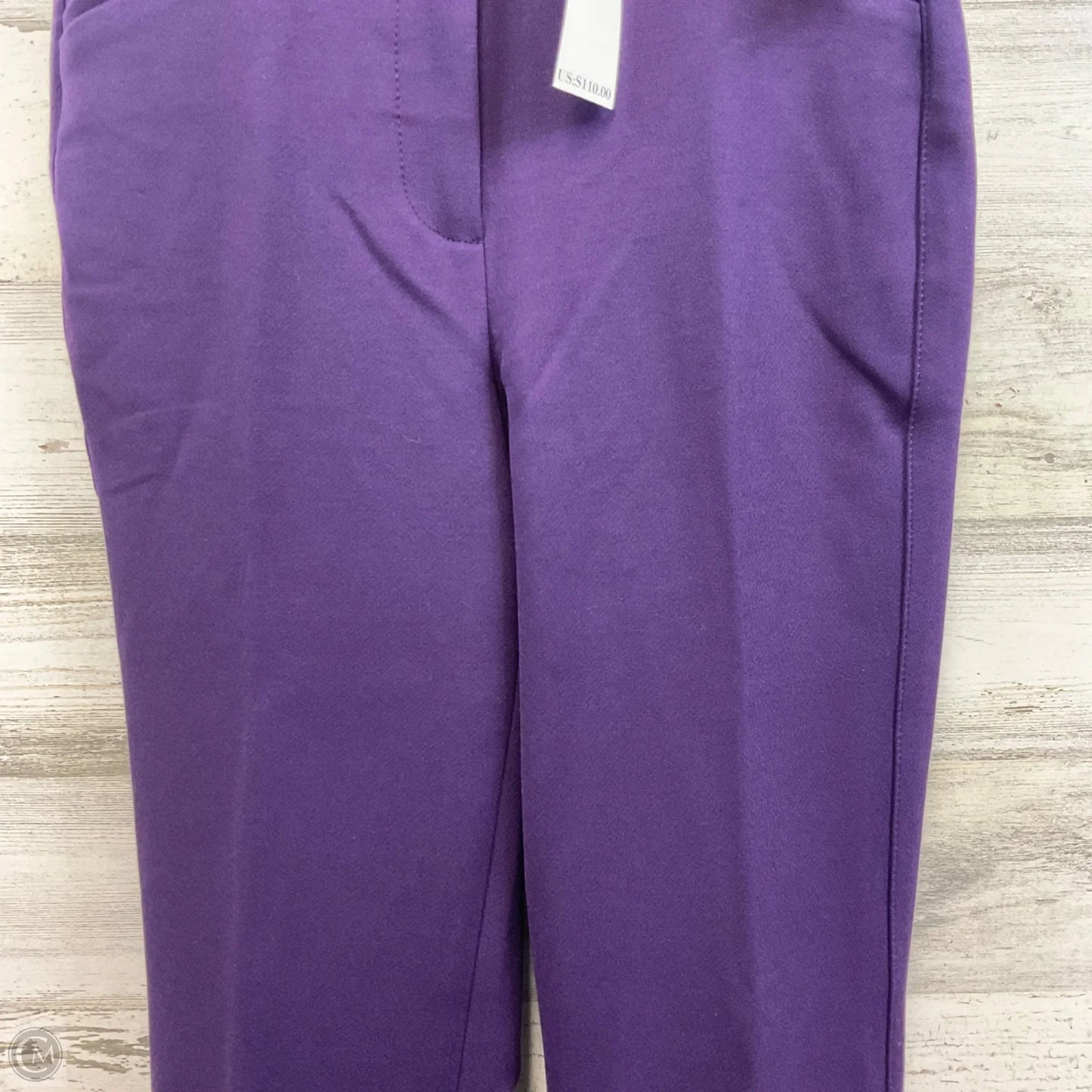 Pants Dress By White House Black Market In Purple, Size: 0