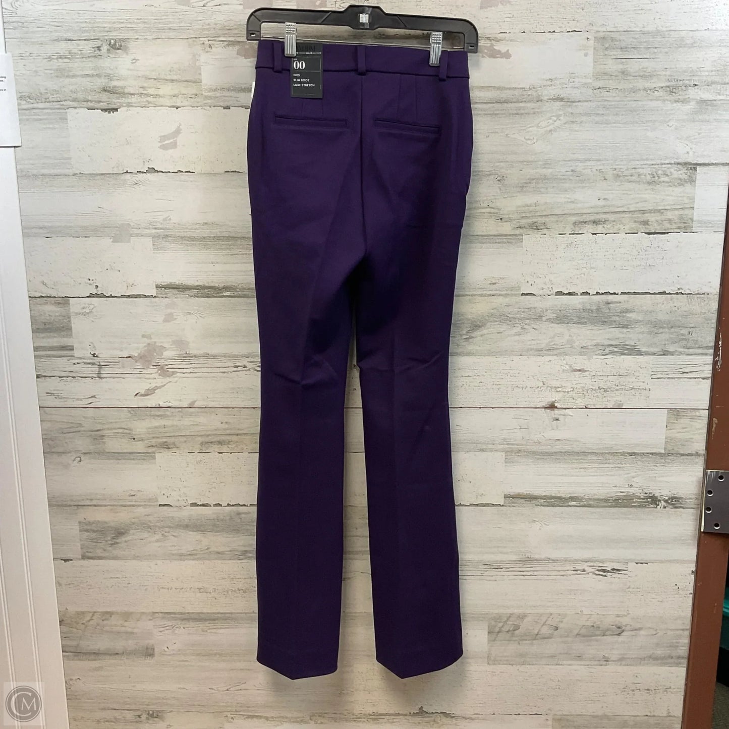 Pants Dress By White House Black Market In Purple, Size: 0
