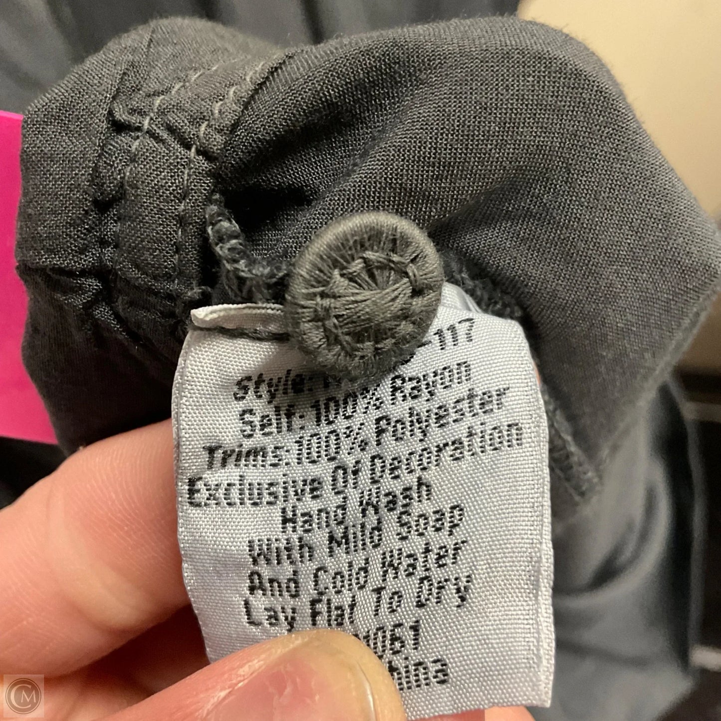 Tunic Long Sleeve By Johnny Was In Grey, Size: S