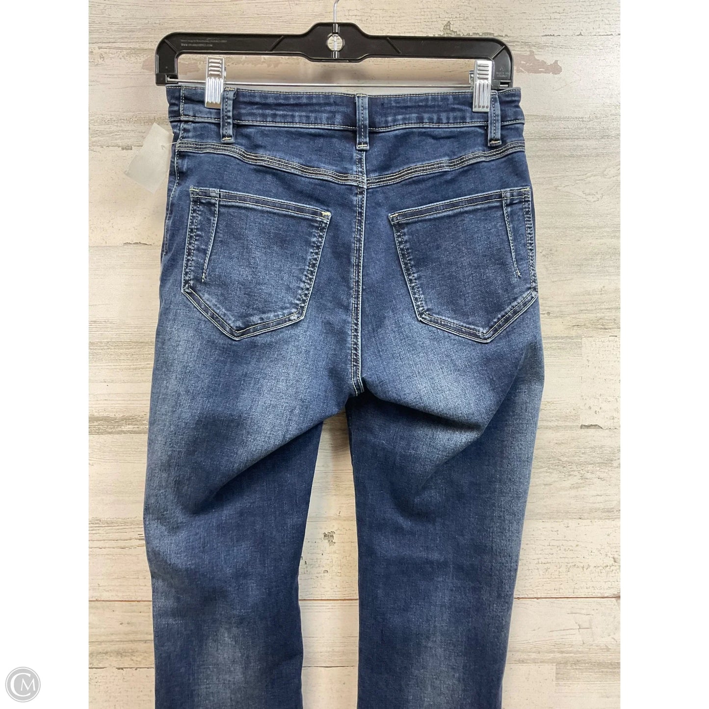 Jeans Flared By Lysse In Blue Denim, Size: S