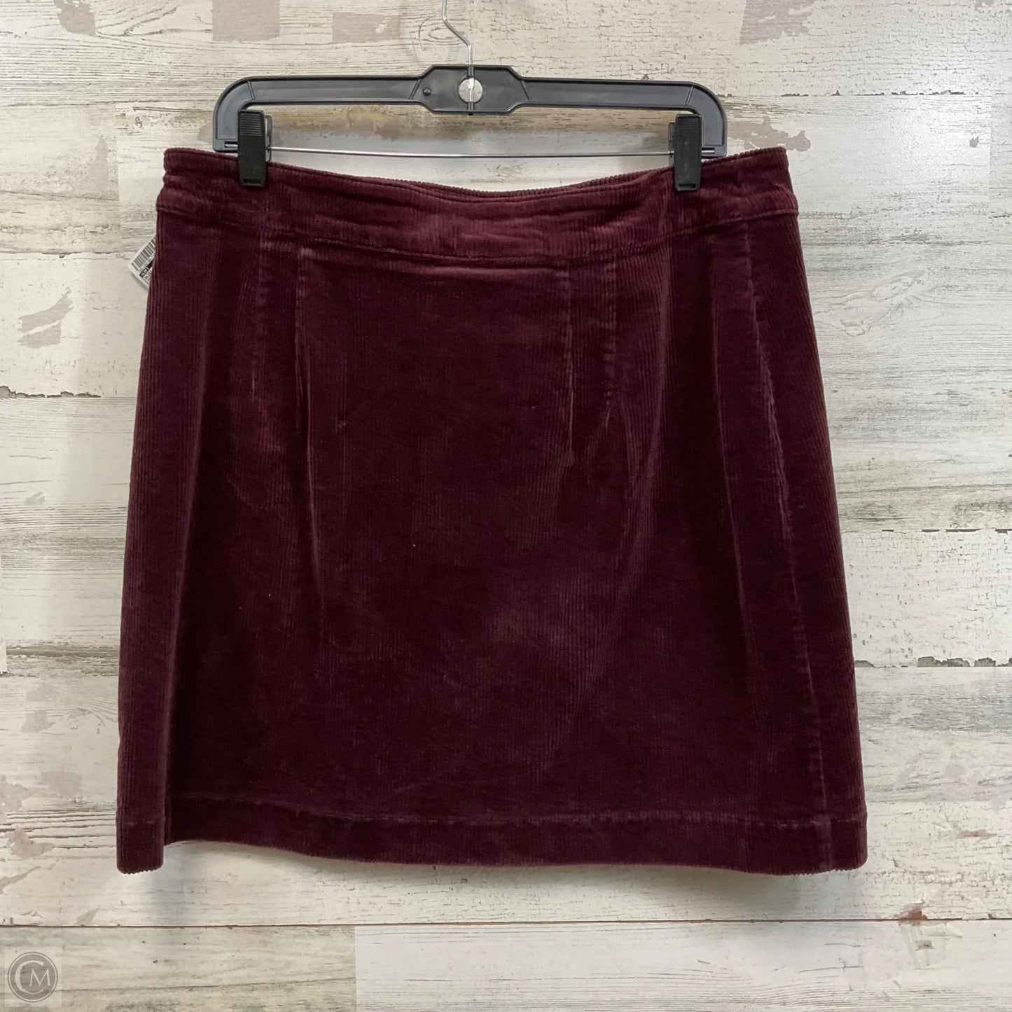 Skirt Mini & Short By Loft In Maroon, Size: 12