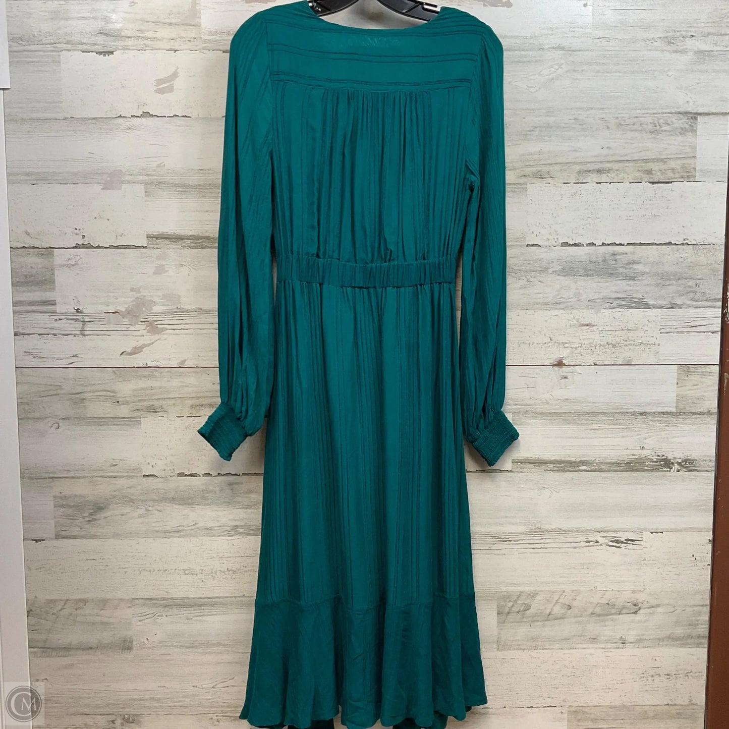Dress Casual Midi By Anthropologie In Green, Size: S