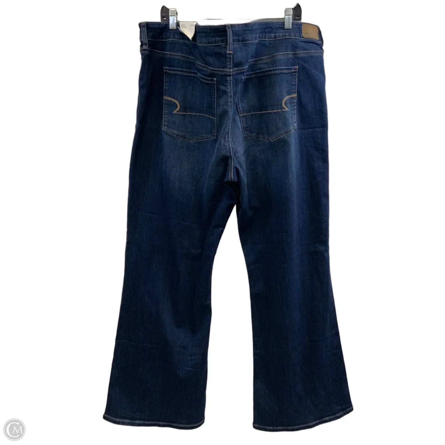 Jeans Boyfriend By American Eagle In Blue Denim, Size: 24