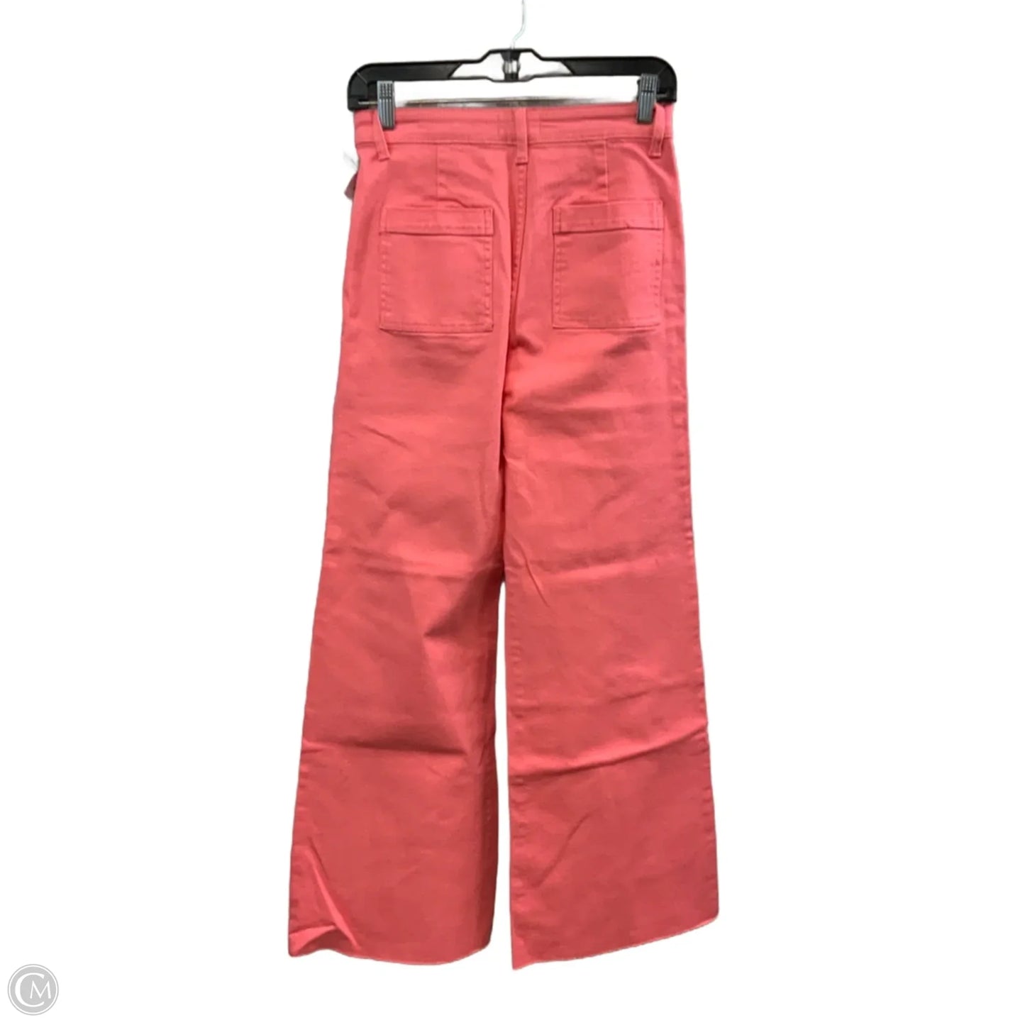 Jeans Wide Leg By Anniewear In Pink Denim, Size: M