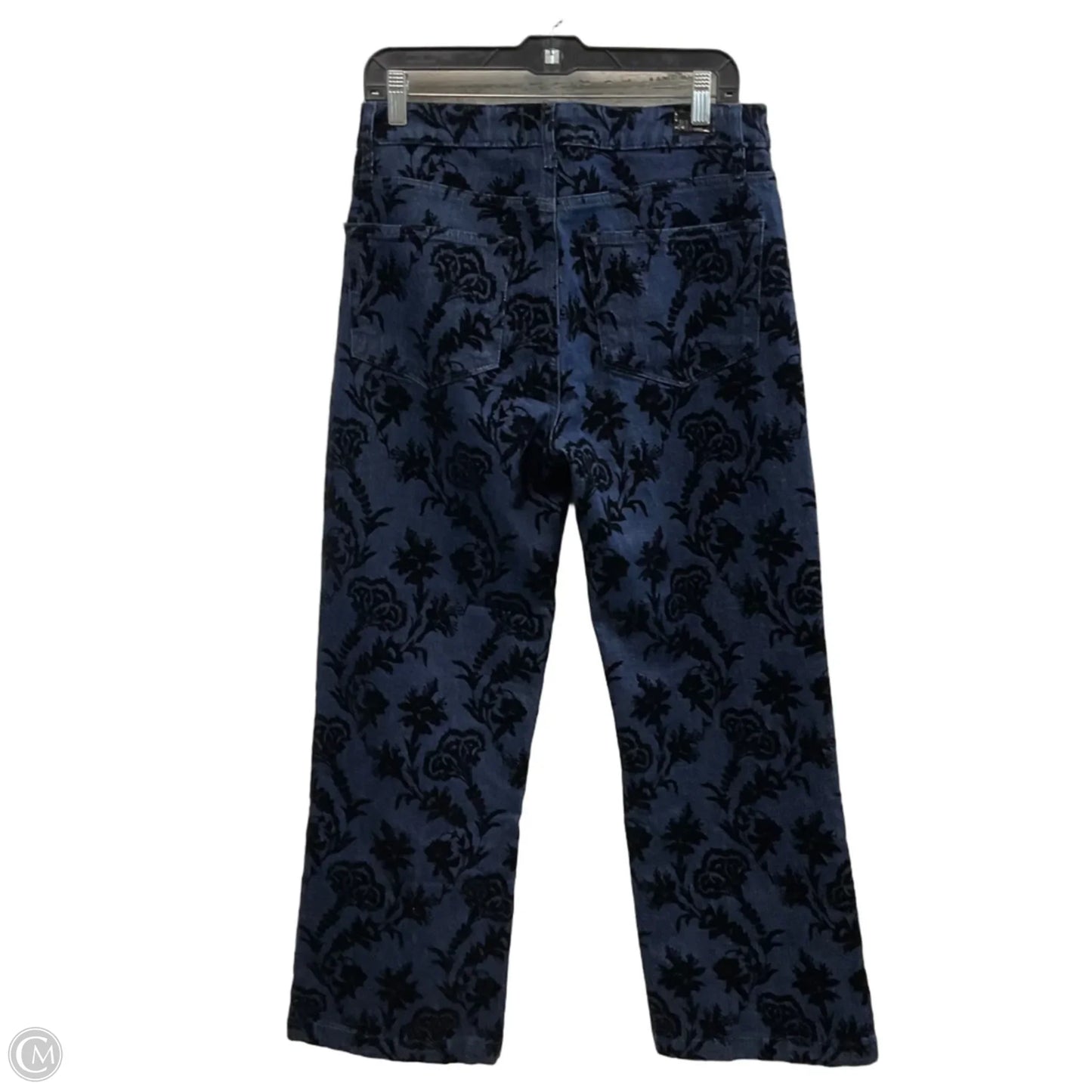Jeans Wide Leg By Paige In Blue Denim, Size: 10