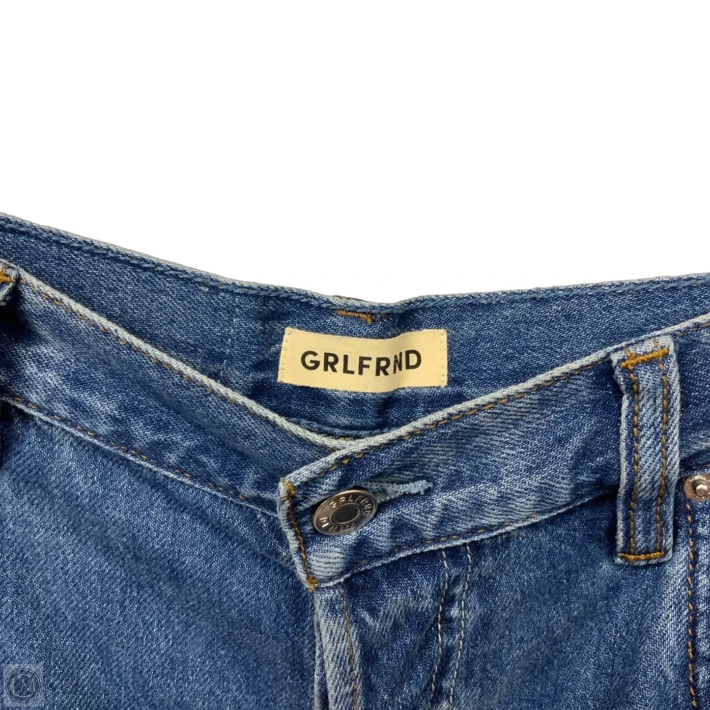 Jeans Wide Leg By GRLFRND In Blue Denim, Size: 0