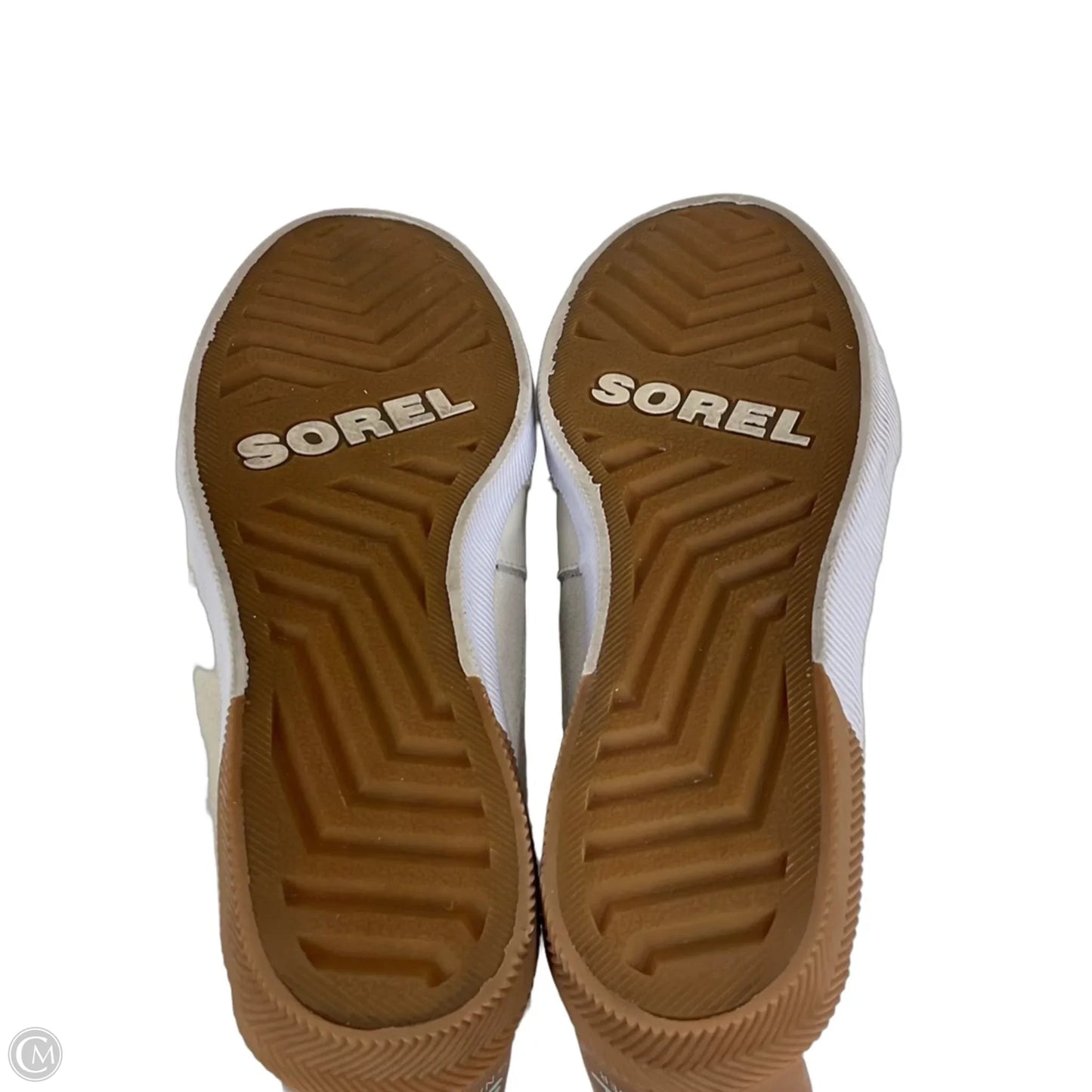 Shoes Sneakers By Sorel In Cream, Size: 9.5