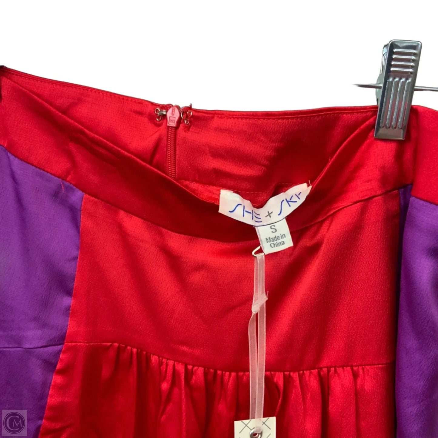 Skirt Maxi By She + Sky In Red, Size: S