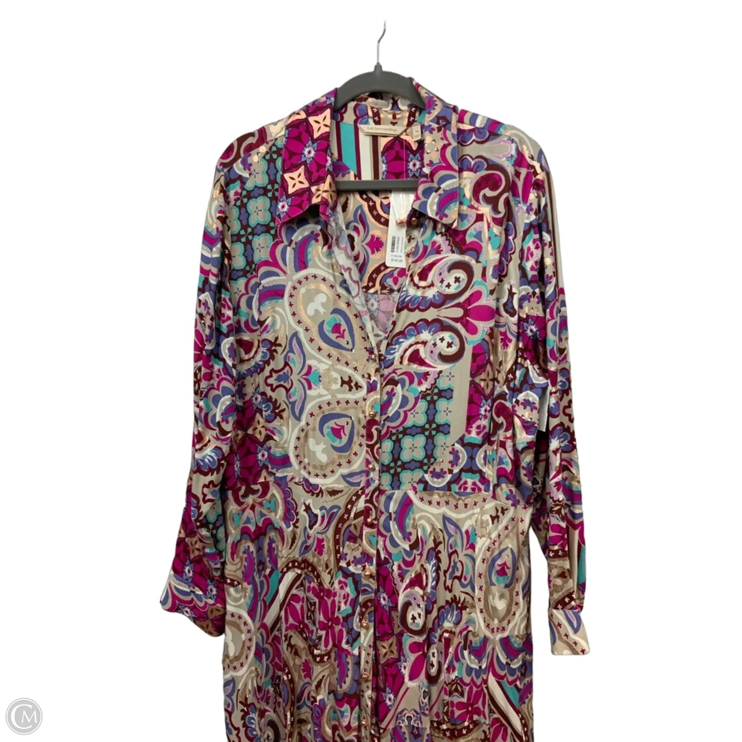 Dress Casual Maxi By Soft Surroundings In Pink, Size: 1x