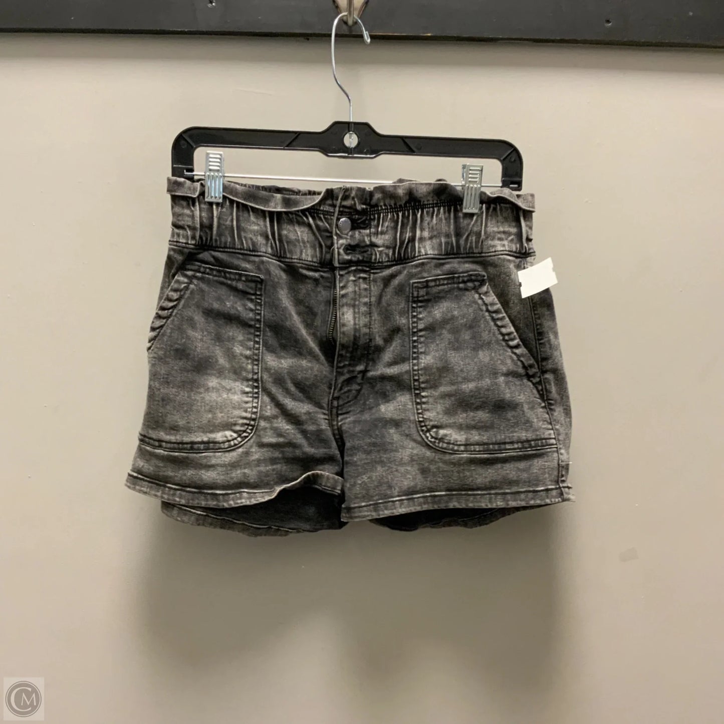 Shorts By Kancan In Black Denim, Size: L