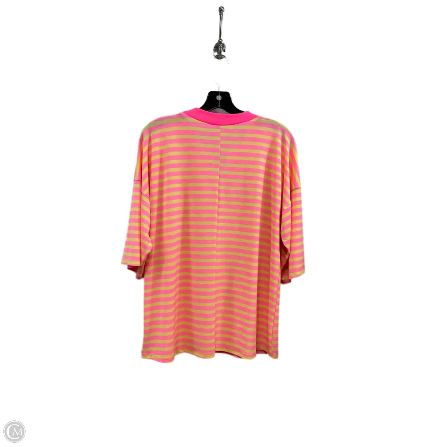 Top Short Sleeve By Sew In Love In Pink, Size: M