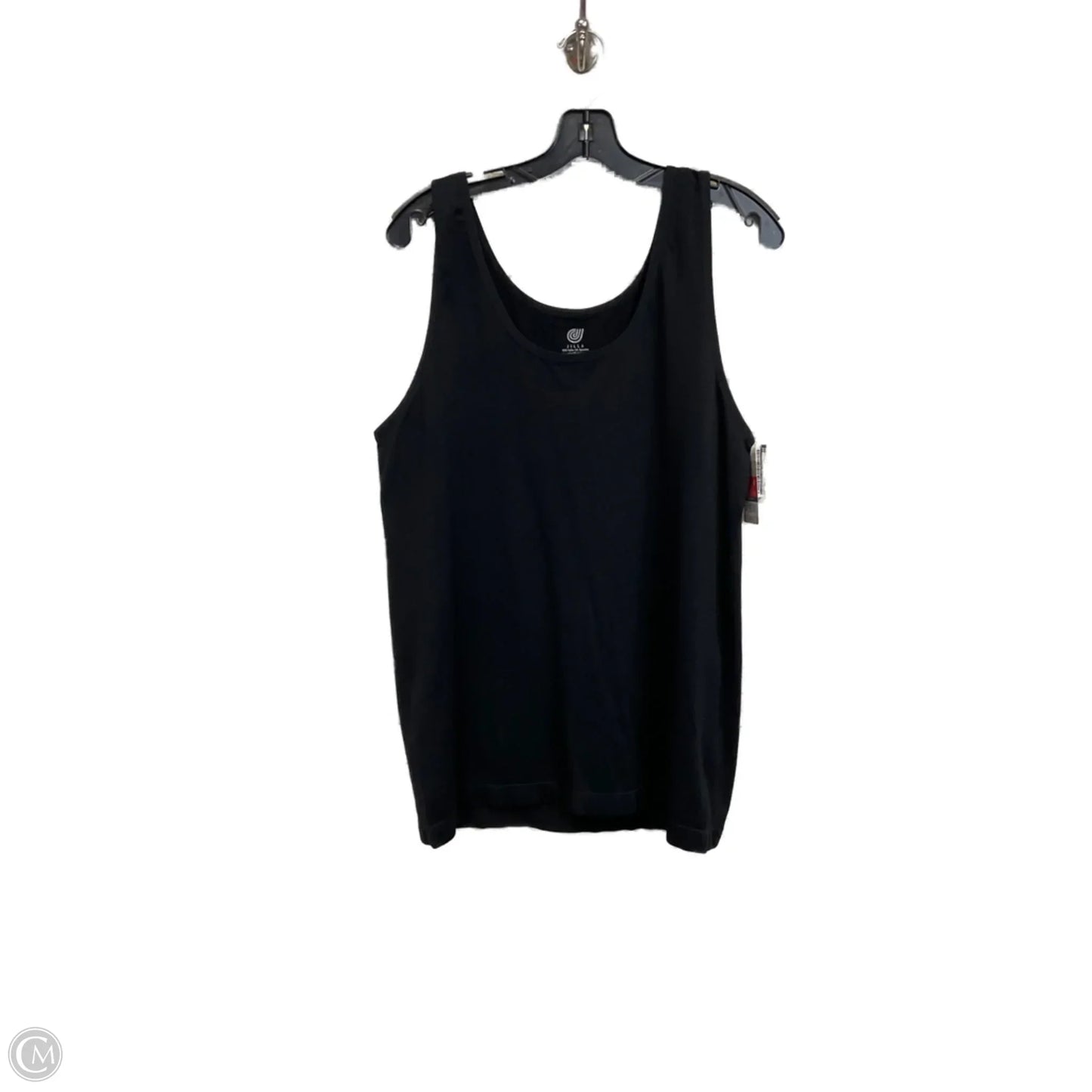Top Sleeveless Basic By Jilla In Black, Size: 3x