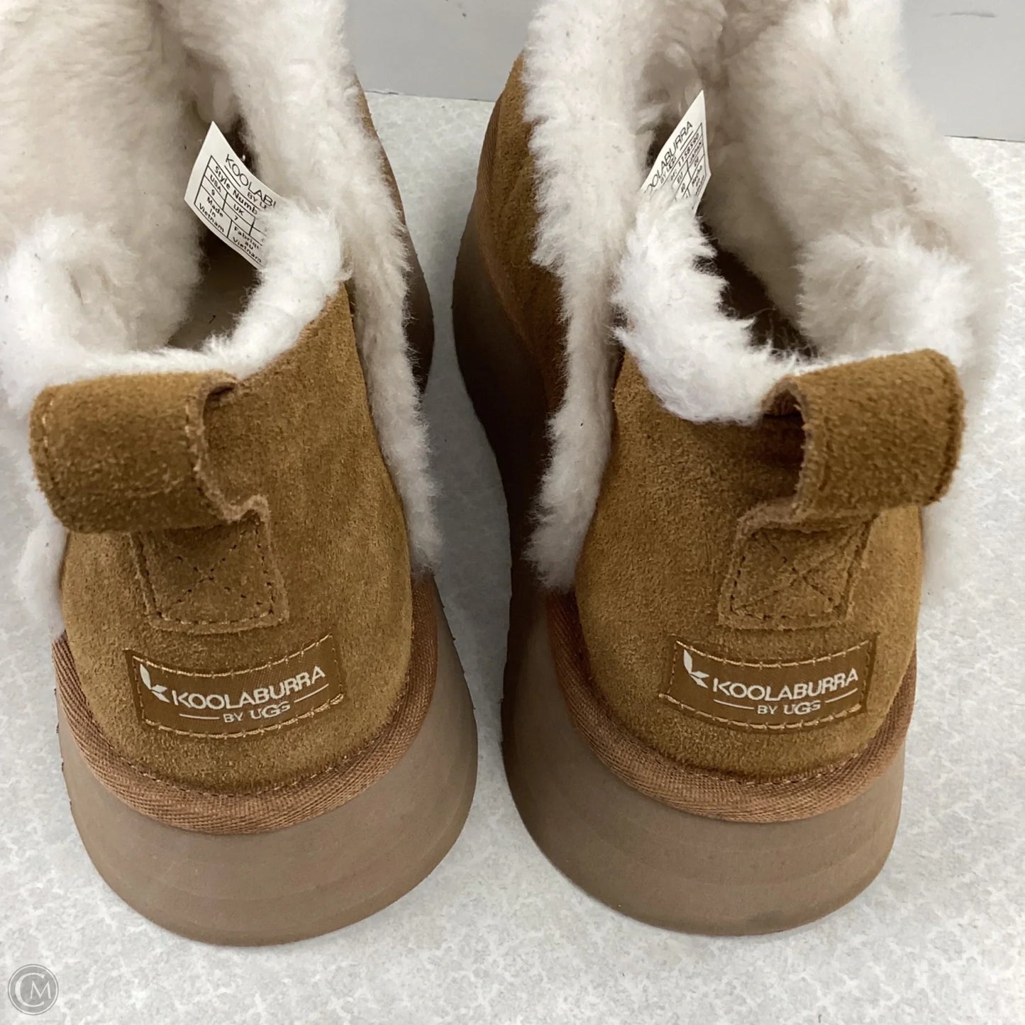 Boots Ankle Flats By Koolaburra By Ugg In Brown, Size: 9