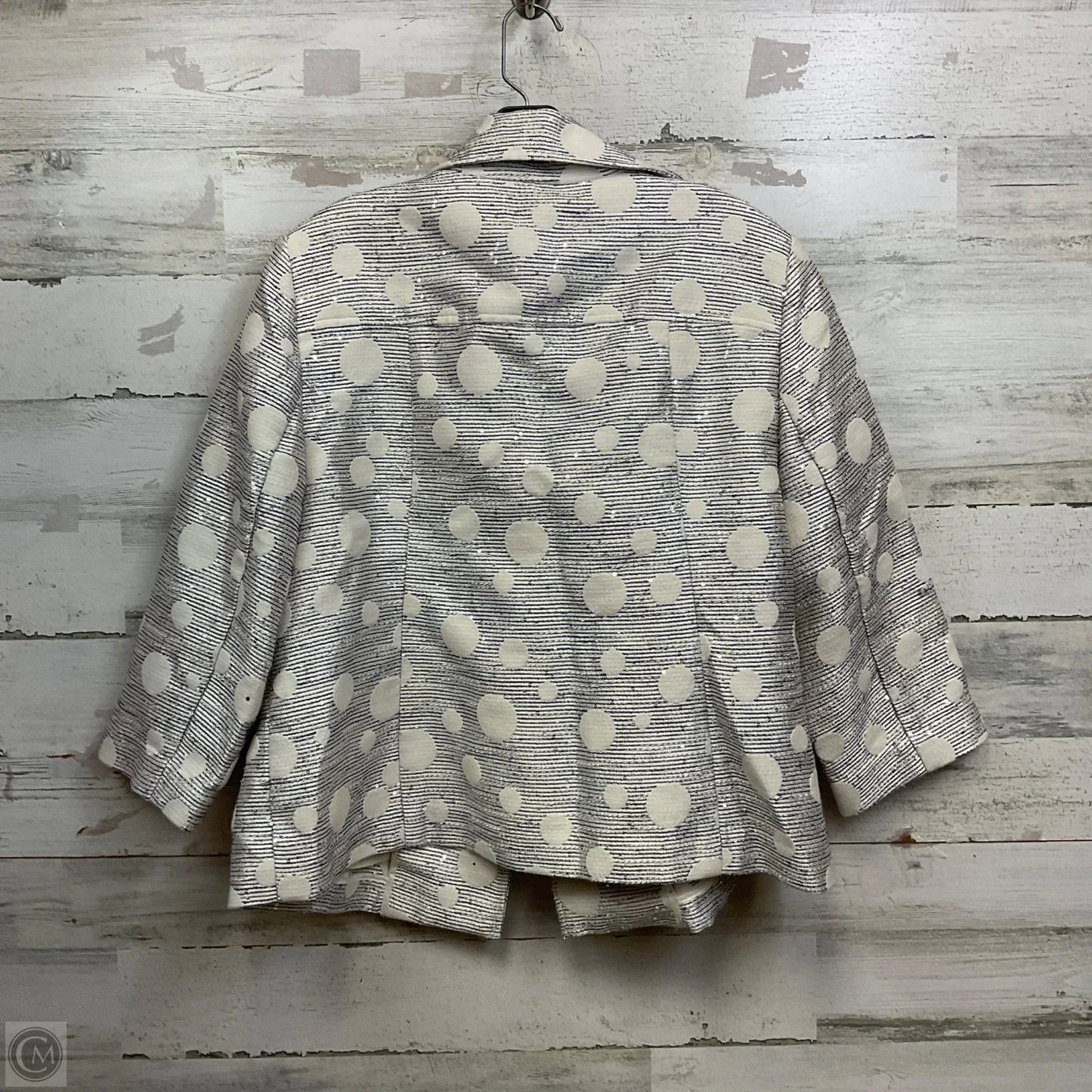 Jacket Other By Chicos In Cream, Size: L