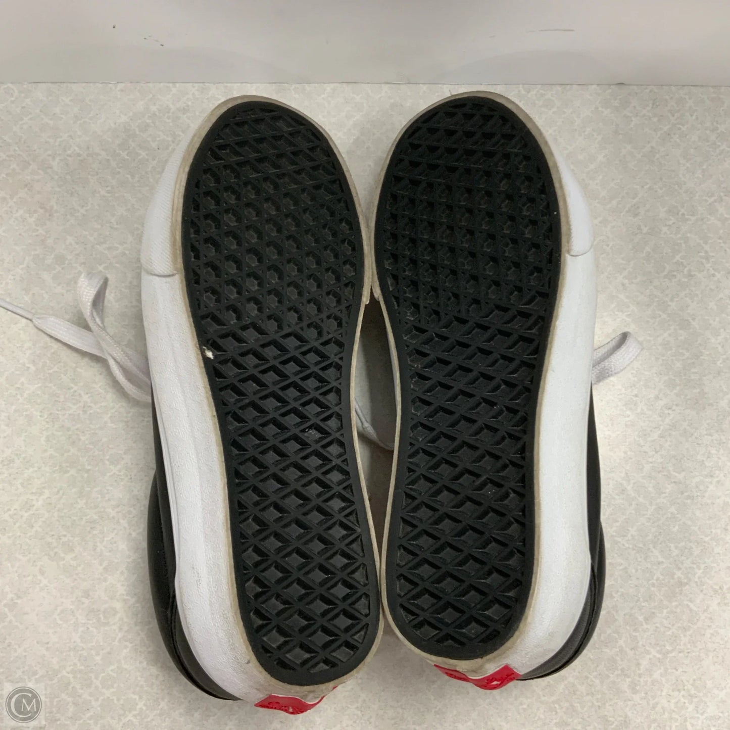 Shoes Sneakers By Vans In Black, Size: 6.5