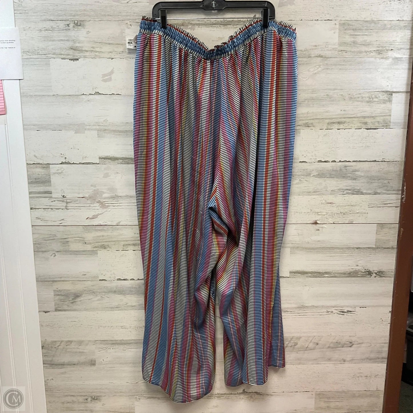 Pants Wide Leg By SUMMERSALT In Pink & Purple, Size: 2x