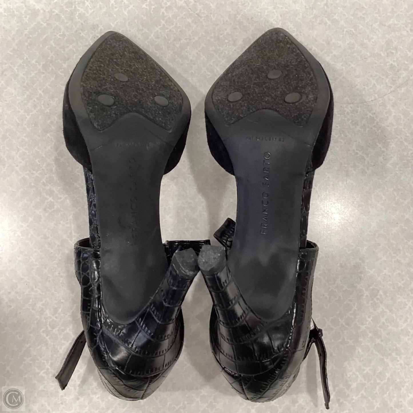 Shoes Heels Kitten By Franco Sarto In Black, Size: 7.5
