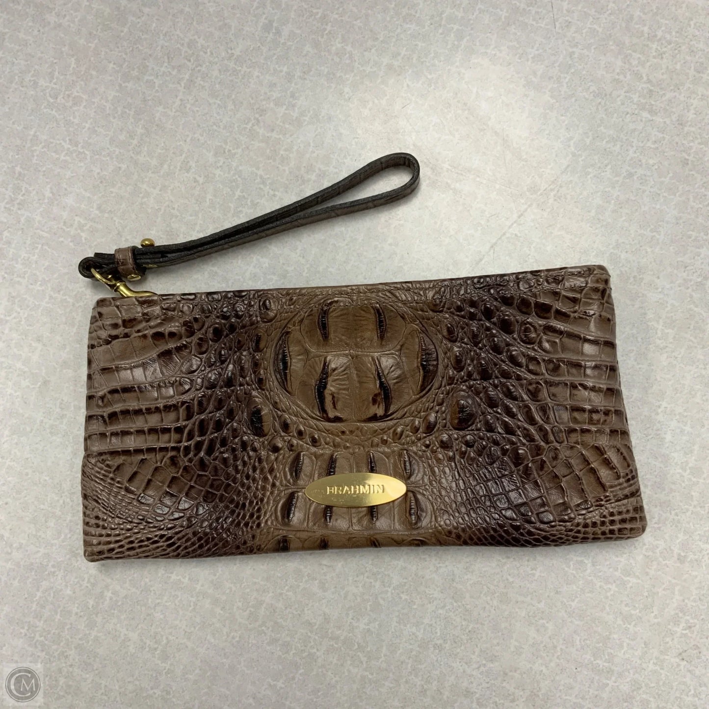 Wristlet Designer By Brahmin, Size: Large
