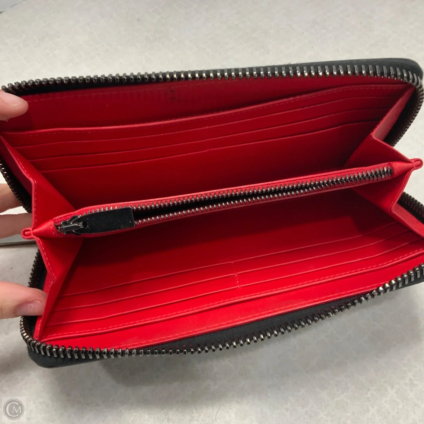 Wallet Luxury Designer By Christian Louboutin, Size: Medium