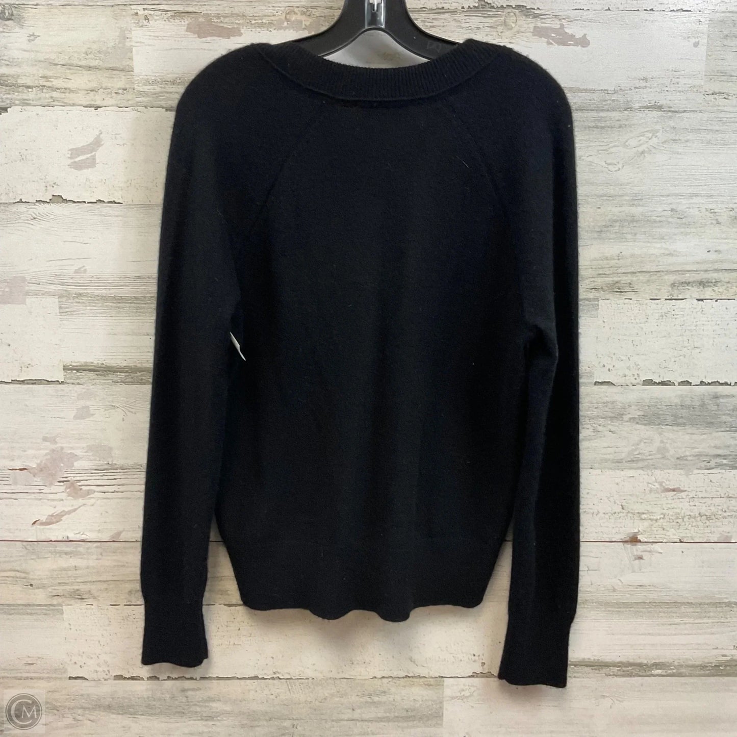 Sweater Cashmere By Equipment In Black, Size: S