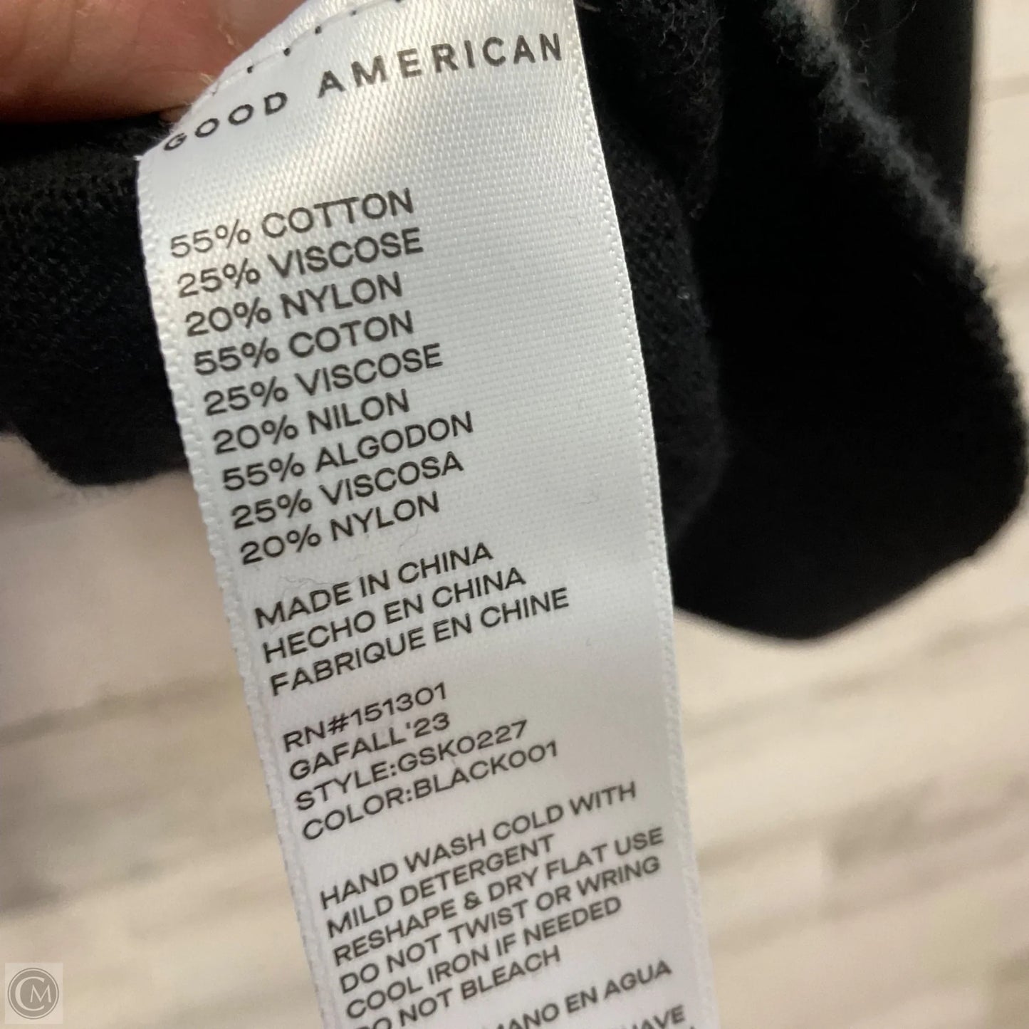 Cardigan By Good American In Black, Size: 2x/3x