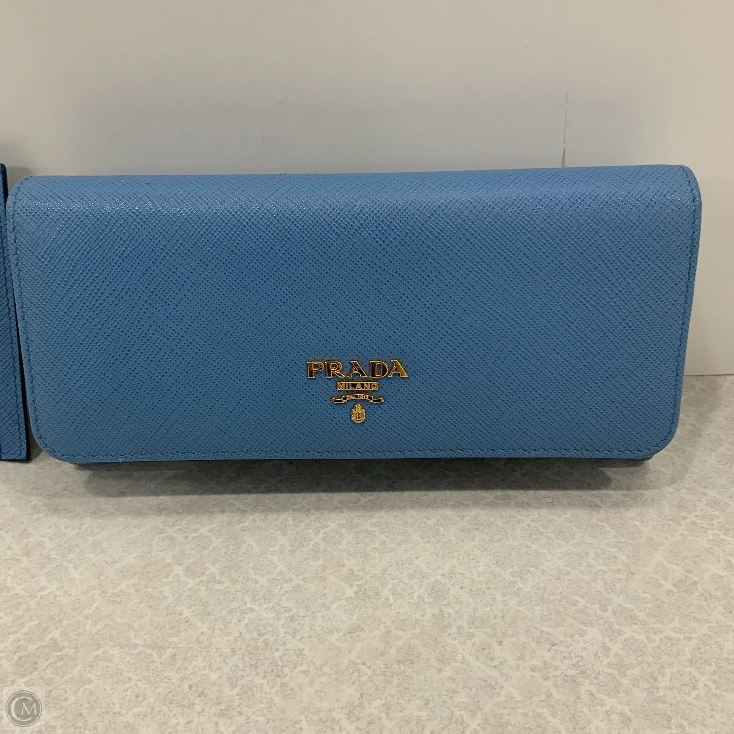 Wallet Luxury Designer By Prada, Size: Large