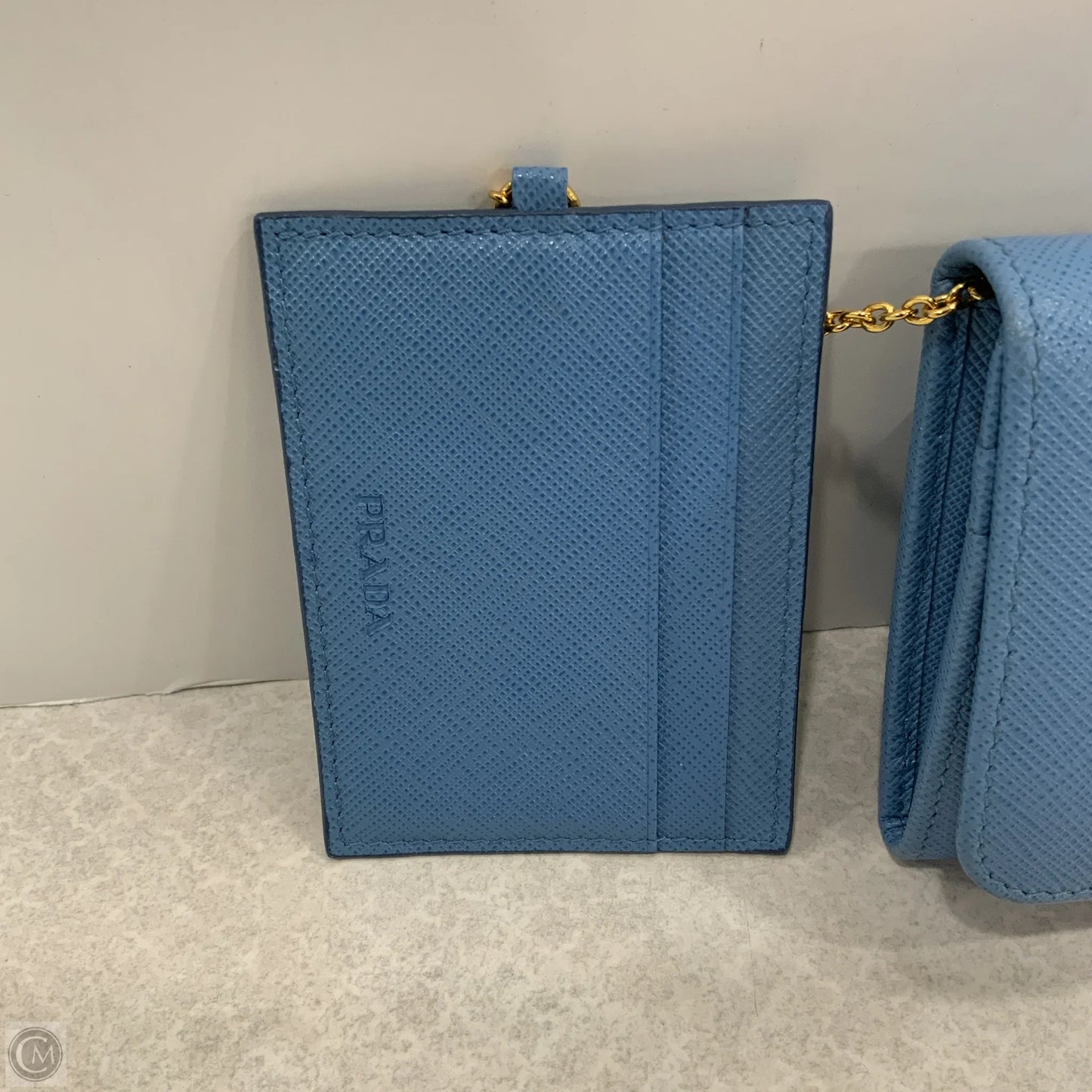 Wallet Luxury Designer By Prada, Size: Large