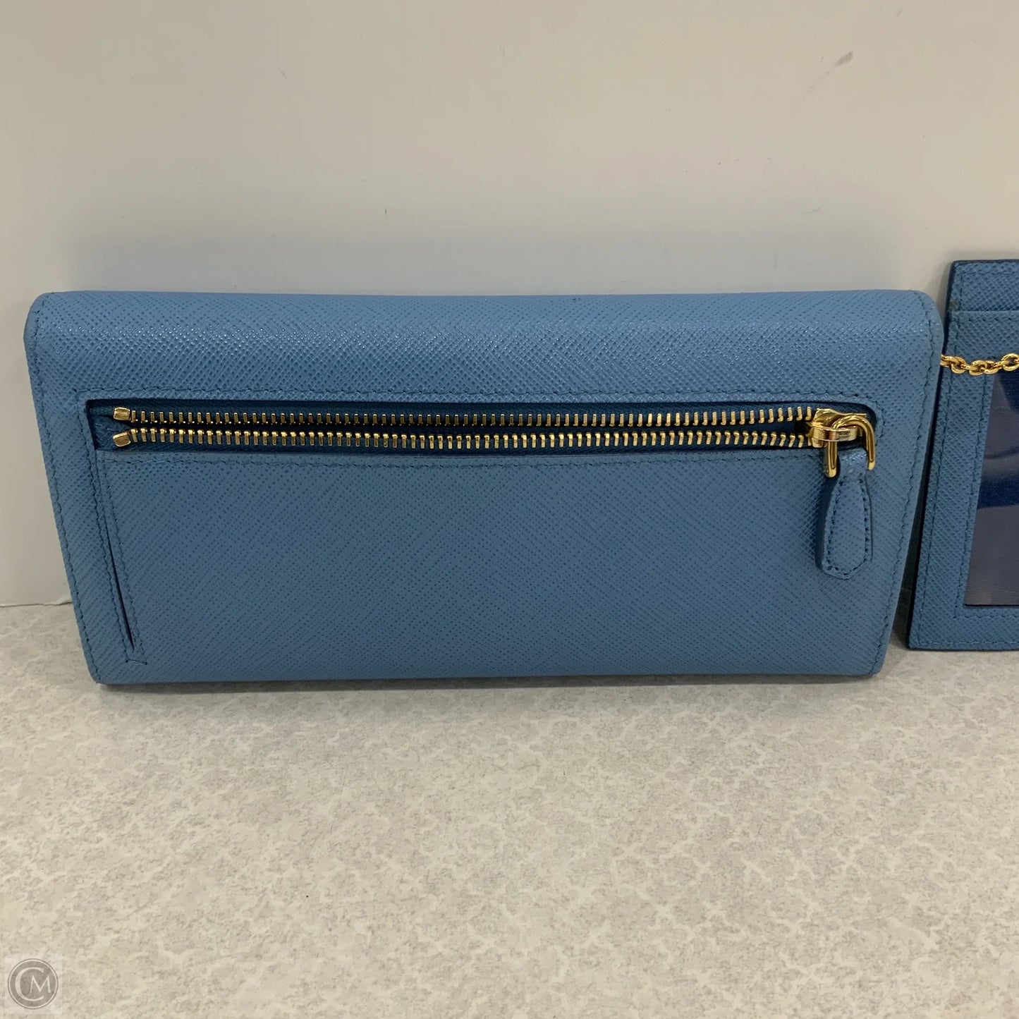 Wallet Luxury Designer By Prada, Size: Large